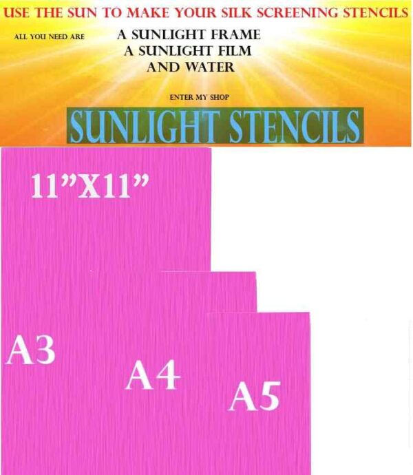 Sunlight Stencil Red 55T Pack 10 - Image 2
